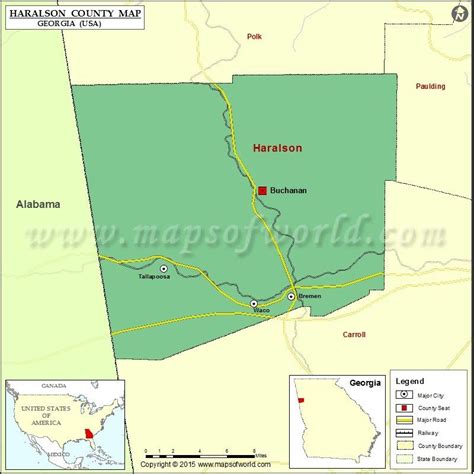 haralson county zoning map